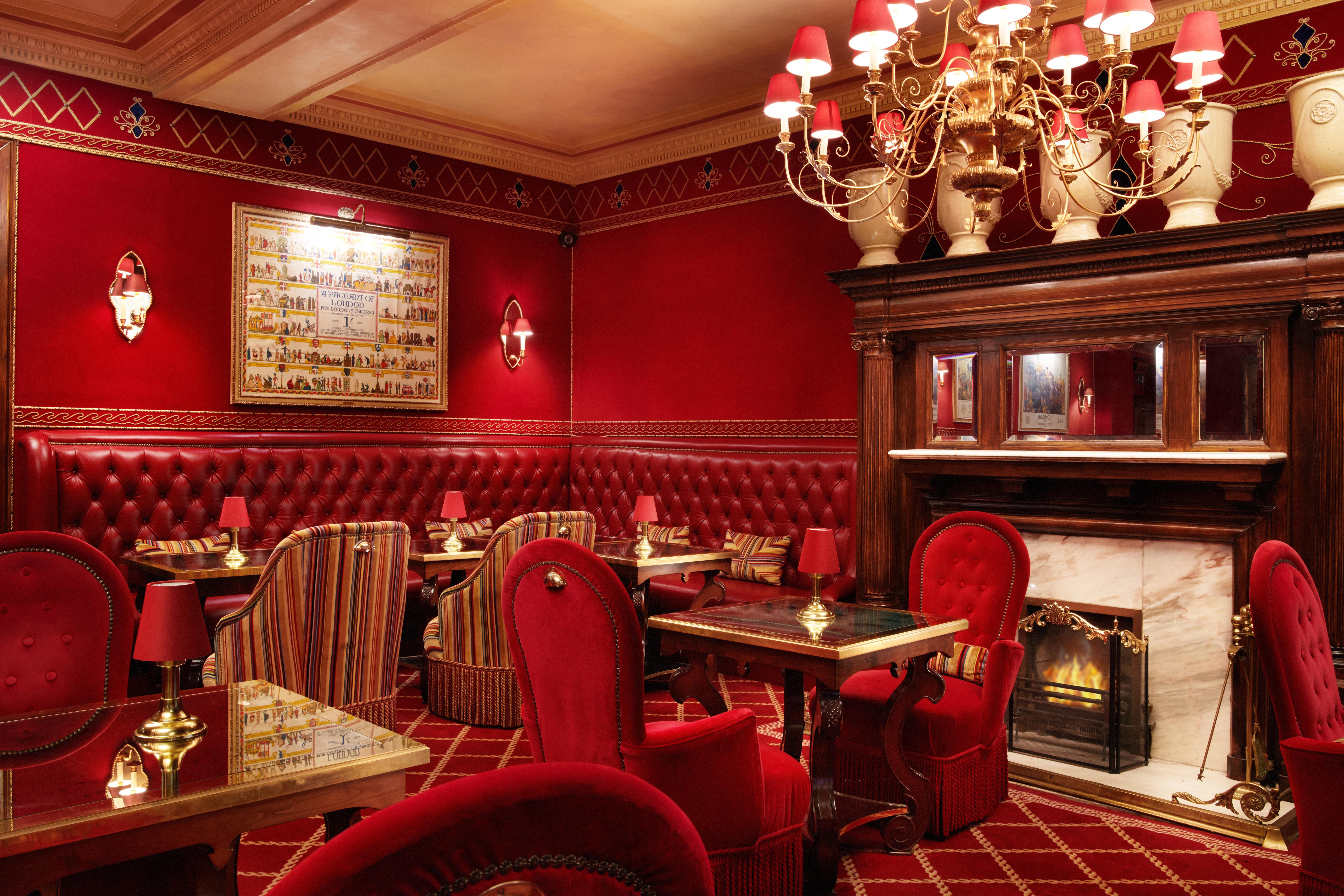 Rubens At The Palace London Bagian luar foto Interior of the restaurant